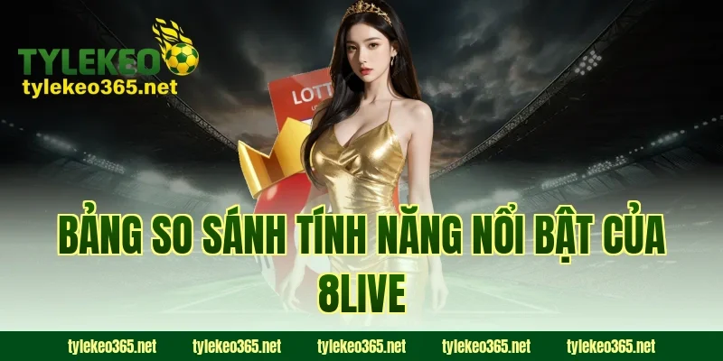 Bảng So Sánh Tính Năng Nổi Bật Của 8LIVE