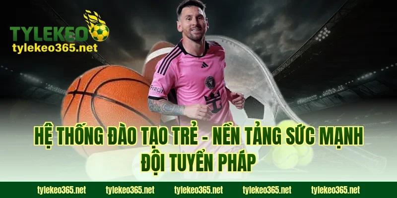 Hệ thống đào tạo trẻ – nền tảng sức mạnh đội tuyển Pháp