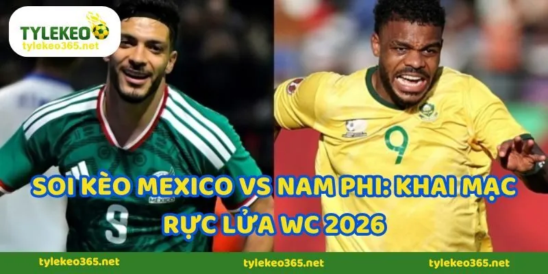 Soi kèo Mexico vs Nam Phi